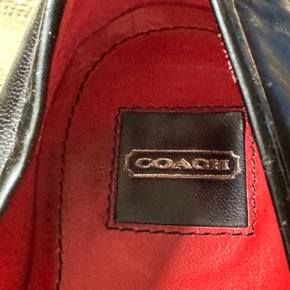 Coach spiked heels 👠 8B Black cute button detail - Picture 4 of 8